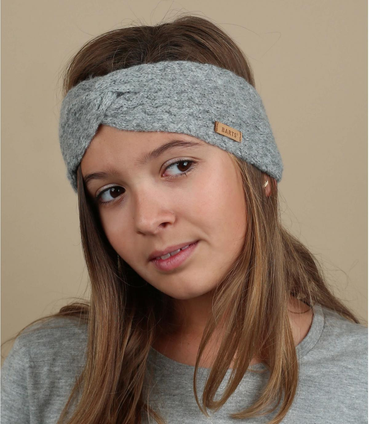 fascia per capelli grigi attorci Kids Rozamond Headband heather grey